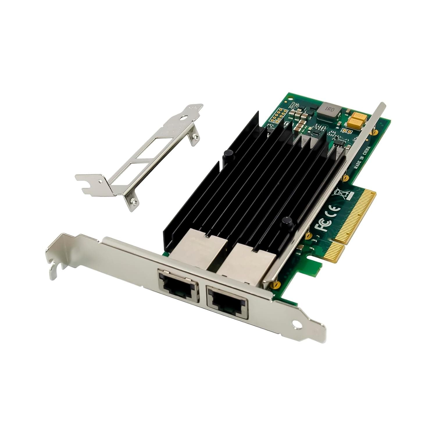 RJ45- Dual Port, Intel X540T2 chipset, 10 GbE PCIE x8/x16 INTEL X540T2 COMPATIBLE view 2