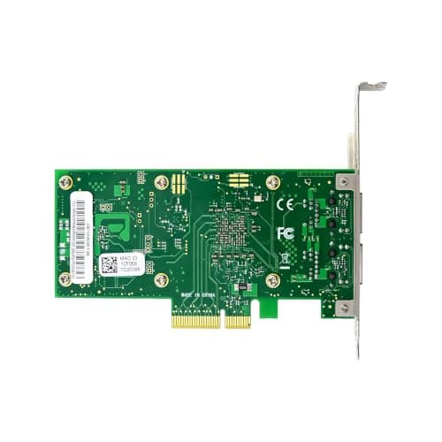 RJ45 Dual Port, Intel X550T2 chipset, 10GbE, PCIE x4, X550 T2 COMPATIBLE view 3