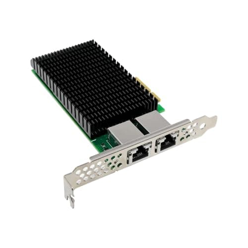 RJ45 Dual Port, Intel X550T2 chipset, 10GbE, PCIE x4, X550 T2 COMPATIBLE view 4