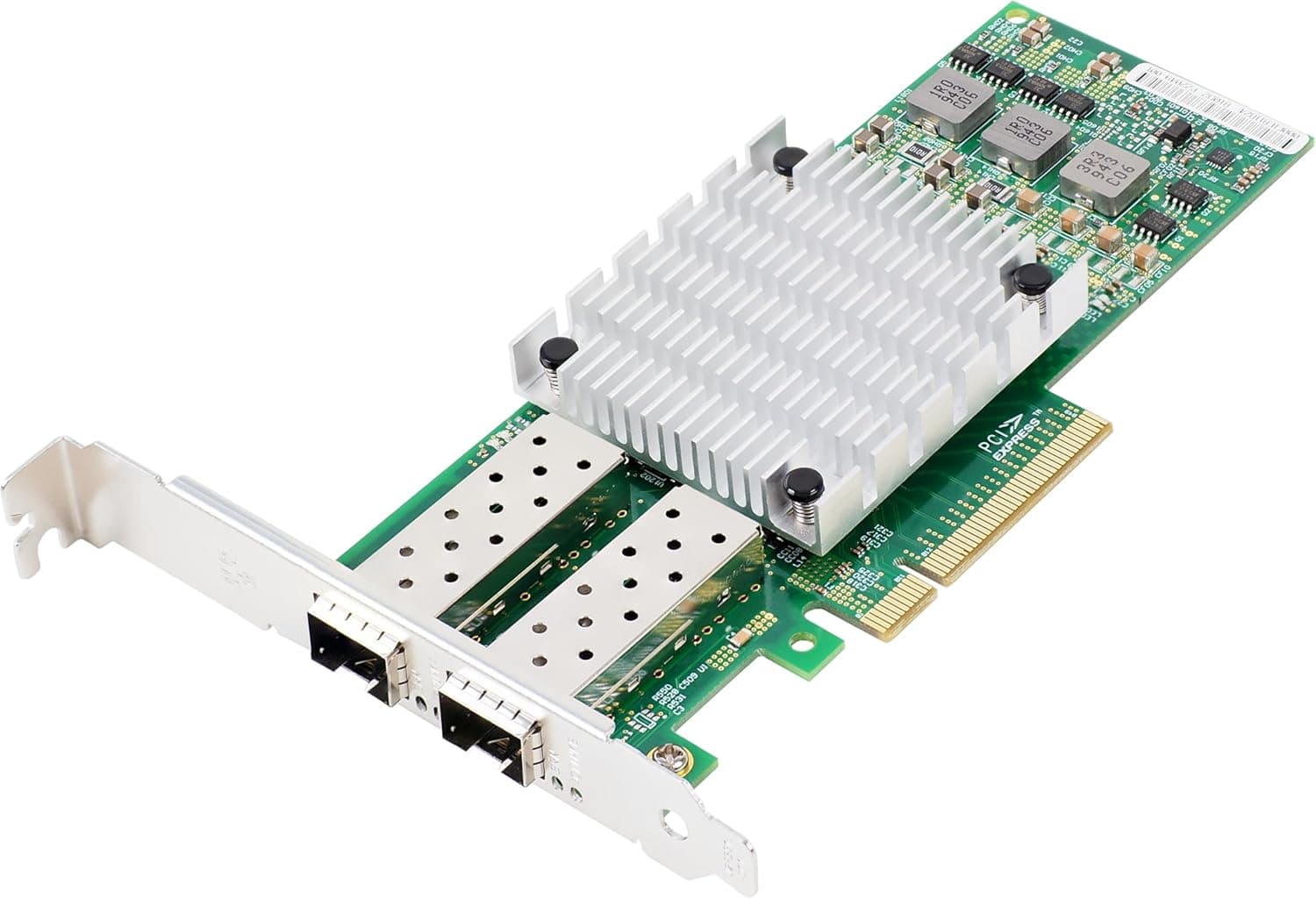 SFP+ Dual Port, BCM57810 chipset, 10 GbE PCIE x8/x16, BROADCOM DUAL PORT CARD view 2