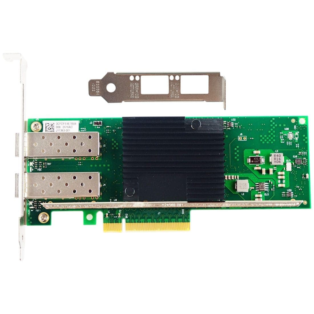SFP+ Dual Port, Intel XL710-BM1 chipset, 10 GbE, PCIE x8/x16, INTEL X710 DA2 COMPATIBLE view 2