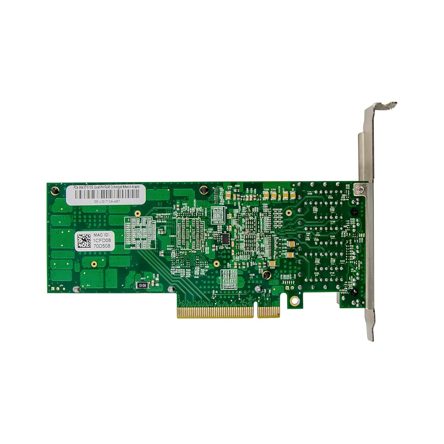 RJ45, Quad Port, Intel X710T4, 10 GbE PCIE x8,x16, Intel X710T4 COMPATIBLE view 4