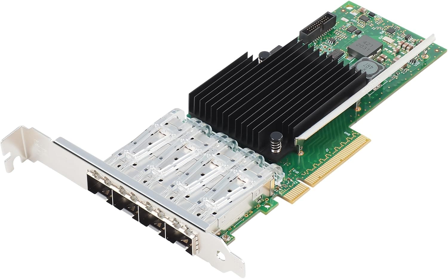 SFP+ Quad port, Intel X710BM1, 10 GbE PCIE x8/x16, INTEL X710 DA4 COMPATIBLE view 2
