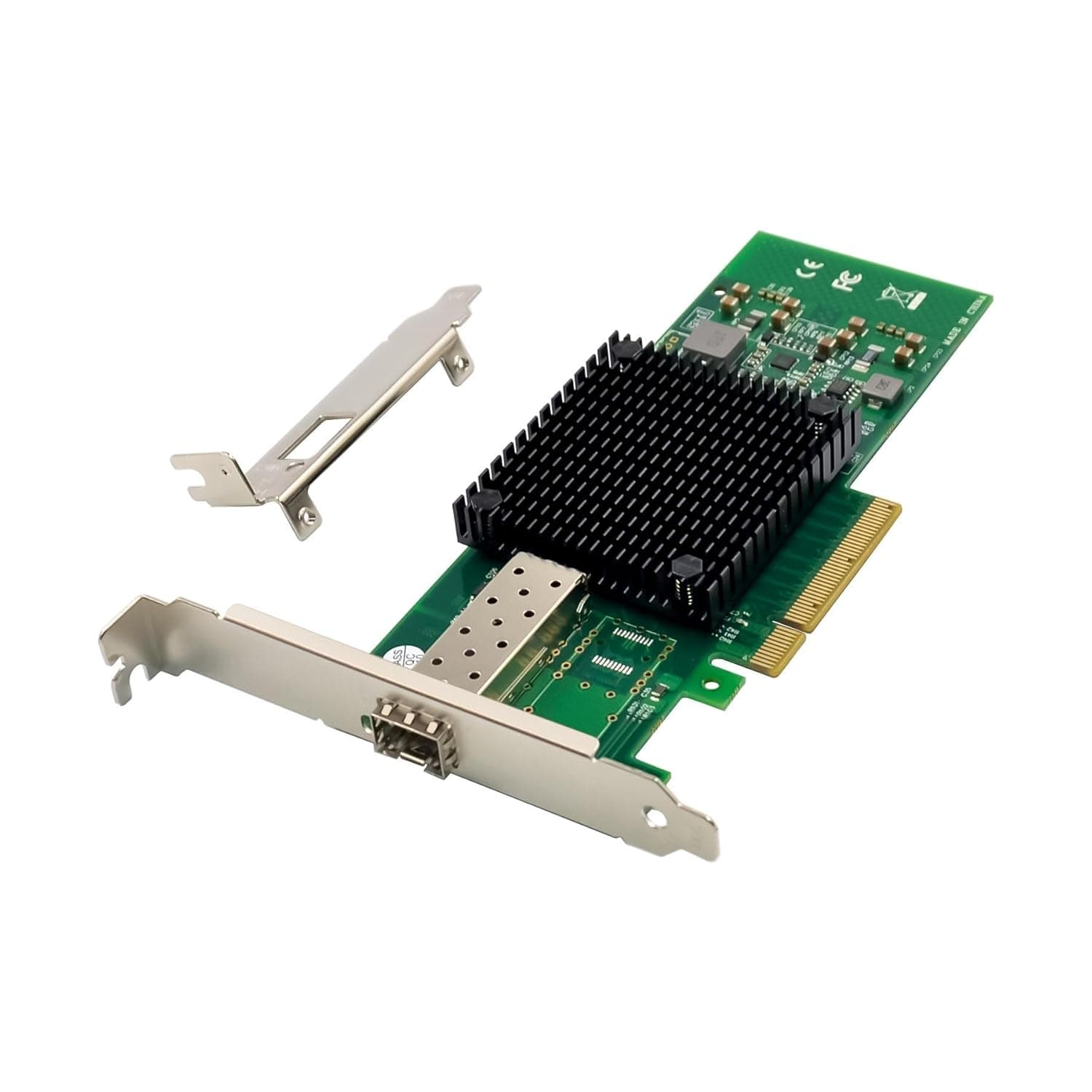 SFP+ Single Port, Intel 82599ES chipset, 10 GbE PCIE x8/x16, INTEL X520 DA1 COMPATIBLE view 2