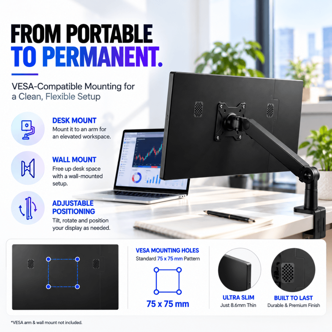 DuoView 16" TouchScreen Portable Monitor view 6