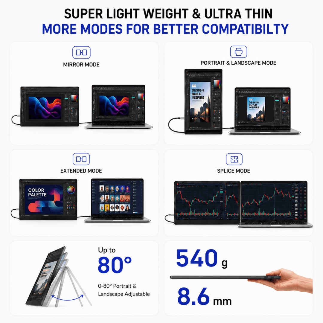 DuoView 15.6" Portable Monitor view 4