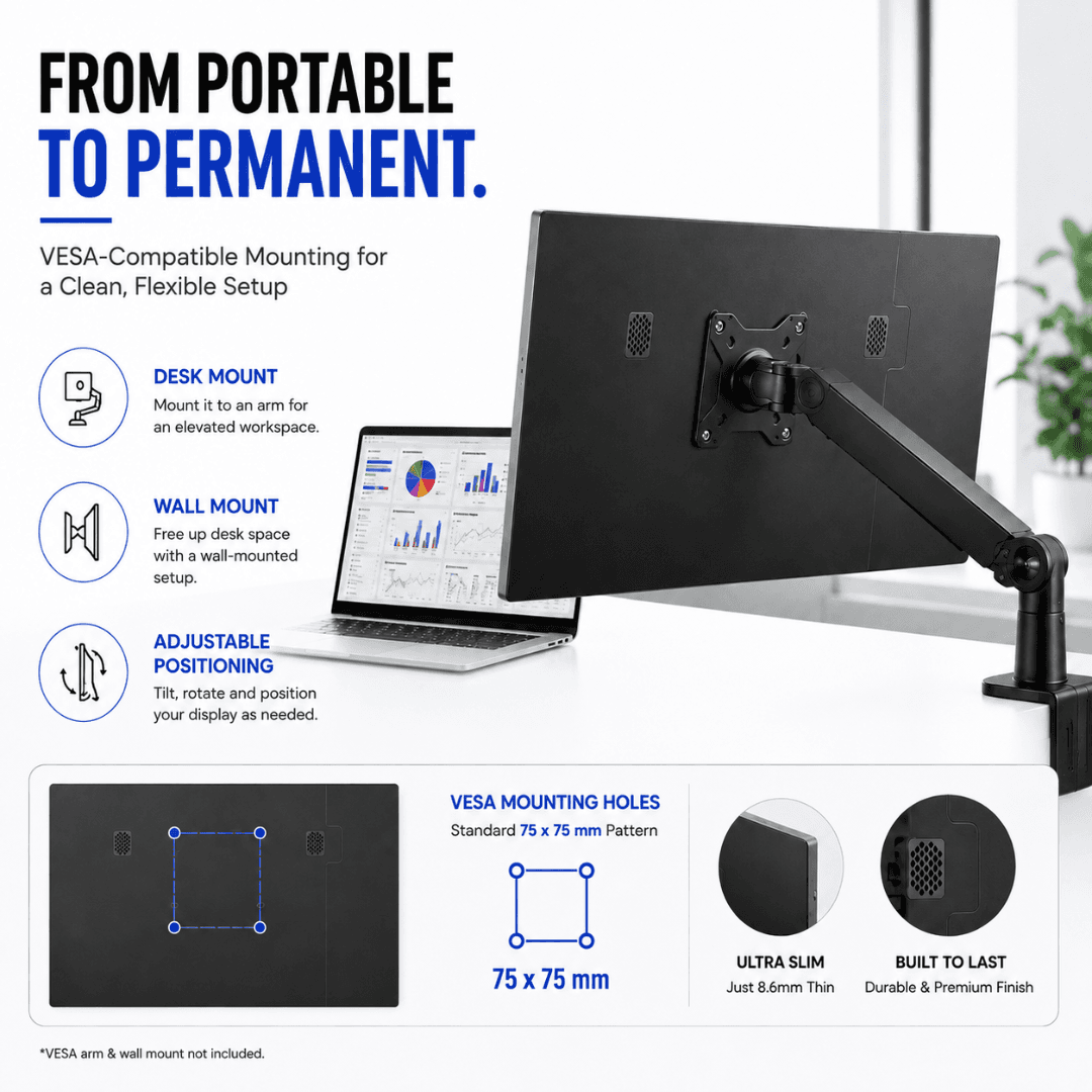 DuoView 15.6" Portable Monitor view 6