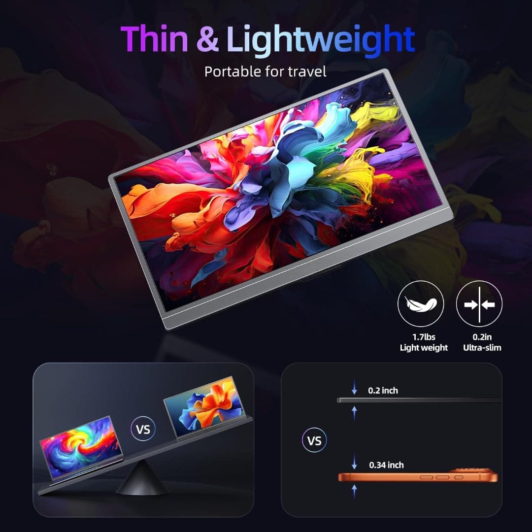 DuoView 15.6" UltraSlim Portable Monitor view 5