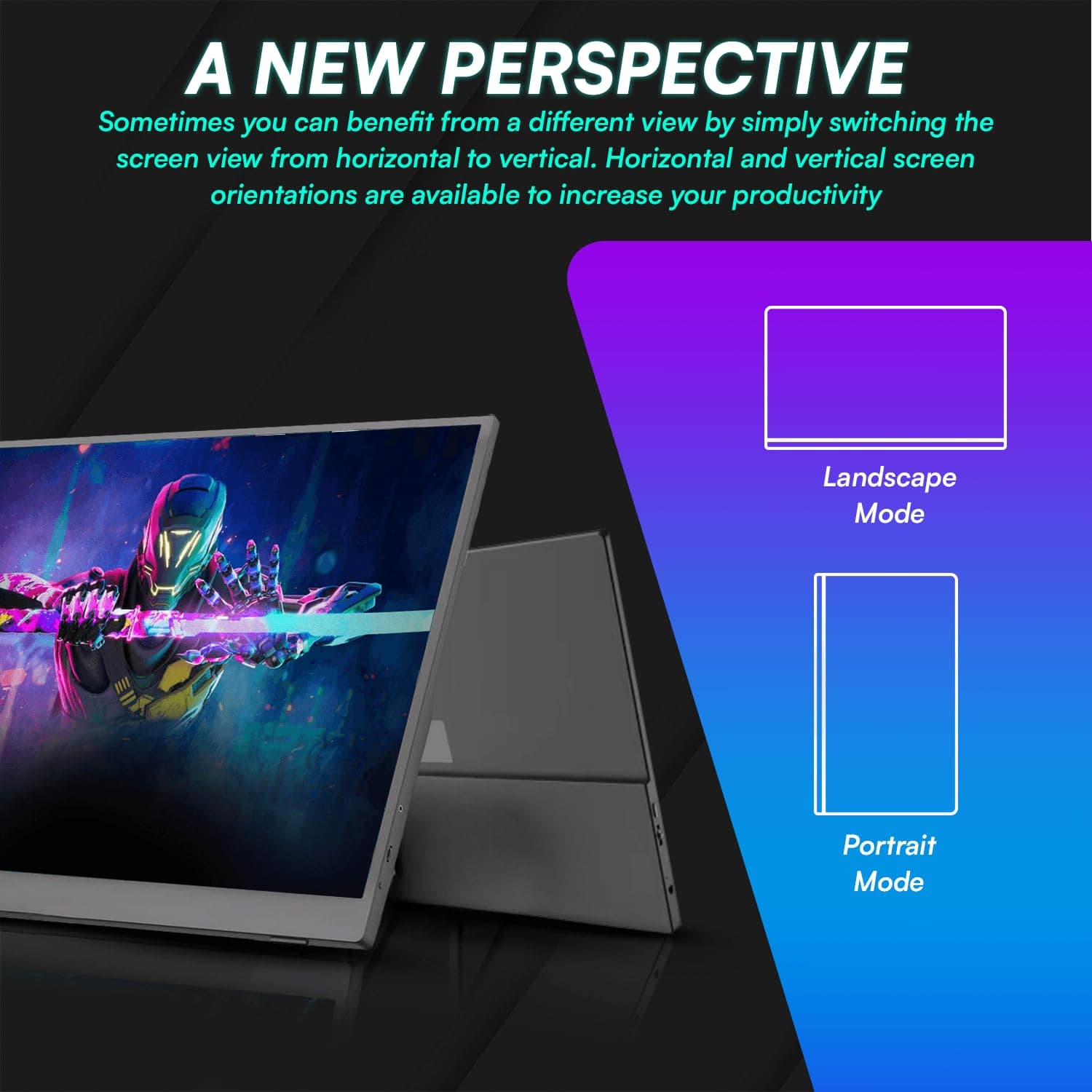 DuoView 16" WideStand Portable Monitor view 5