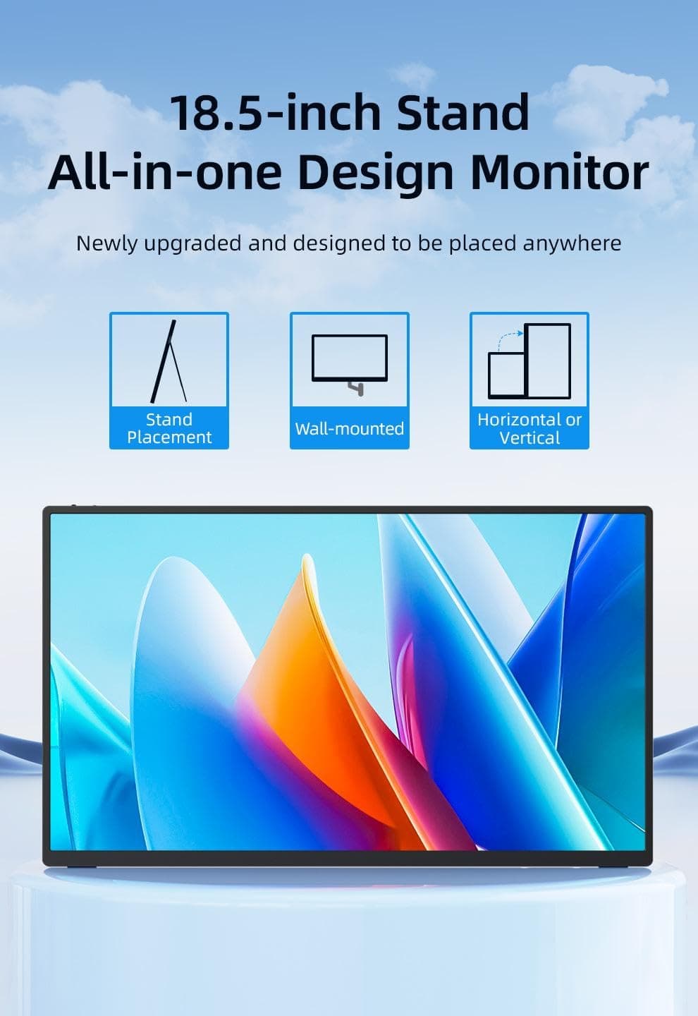 DuoView 18.5" UltraWide Portable Monitor view 5