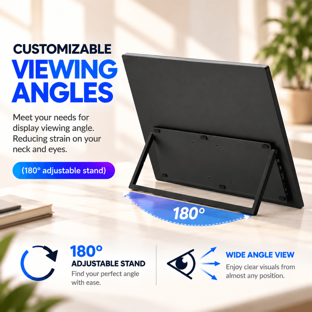 DuoView 23.8" 2.5K QHD 180Hz Gaming Portable Monitor view 6