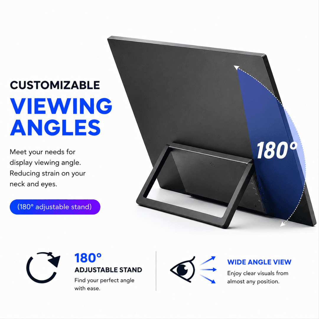 DuoView 23.8" Gaming Portable Monitor view 5