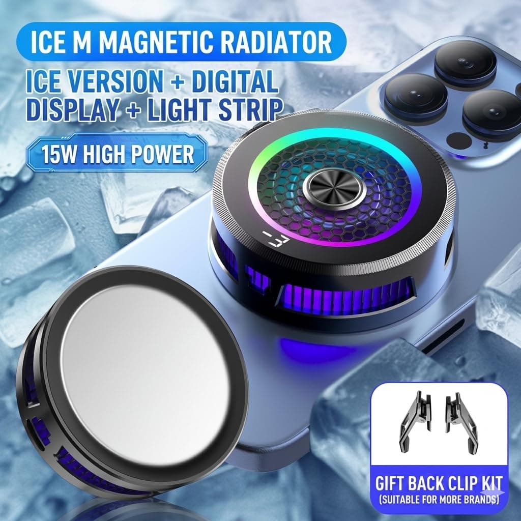 Magnetic Mobile Gaming Cooler (MIL AL19) view 3