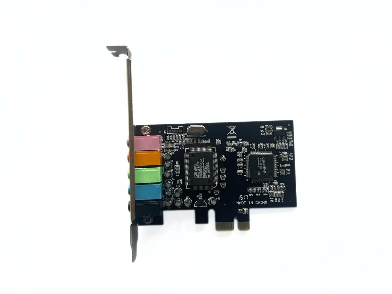 PCI-E PCI Express 5.1 Channel 3D Audio 6 Channel Digital Sound Card view 3