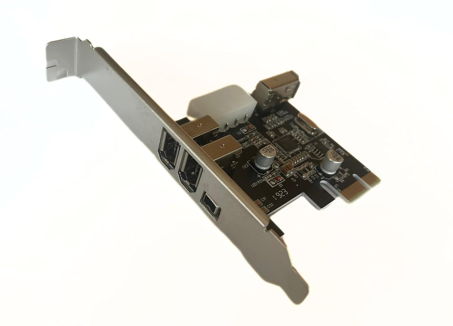 PCIe FireWire Card, IEEE 1394 PCI Express Controller 4 Ports view 4