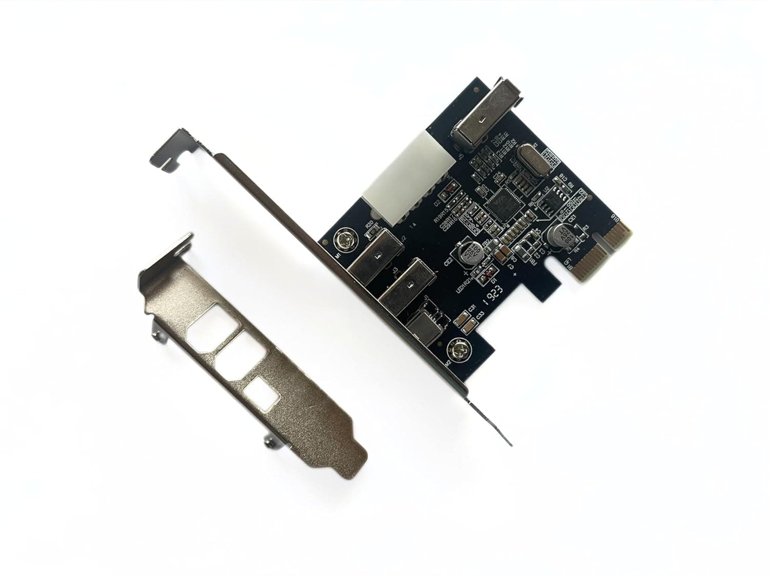PCIe FireWire Card, IEEE 1394 PCI Express Controller 4 Ports view 5