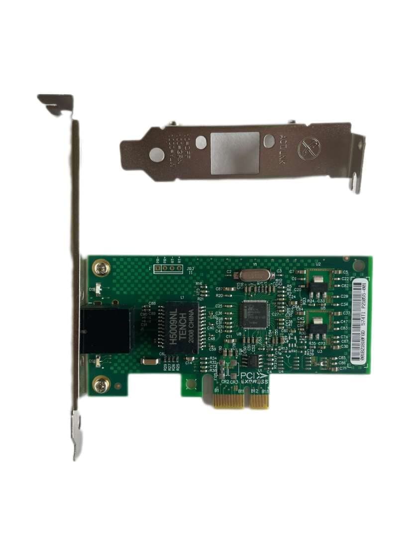 RJ45 Single Port, Intel 82574 chipset, 1 GbE PCIE x1/x4/x8/x16, INTEL 9301CT COMPATIBLE view 4