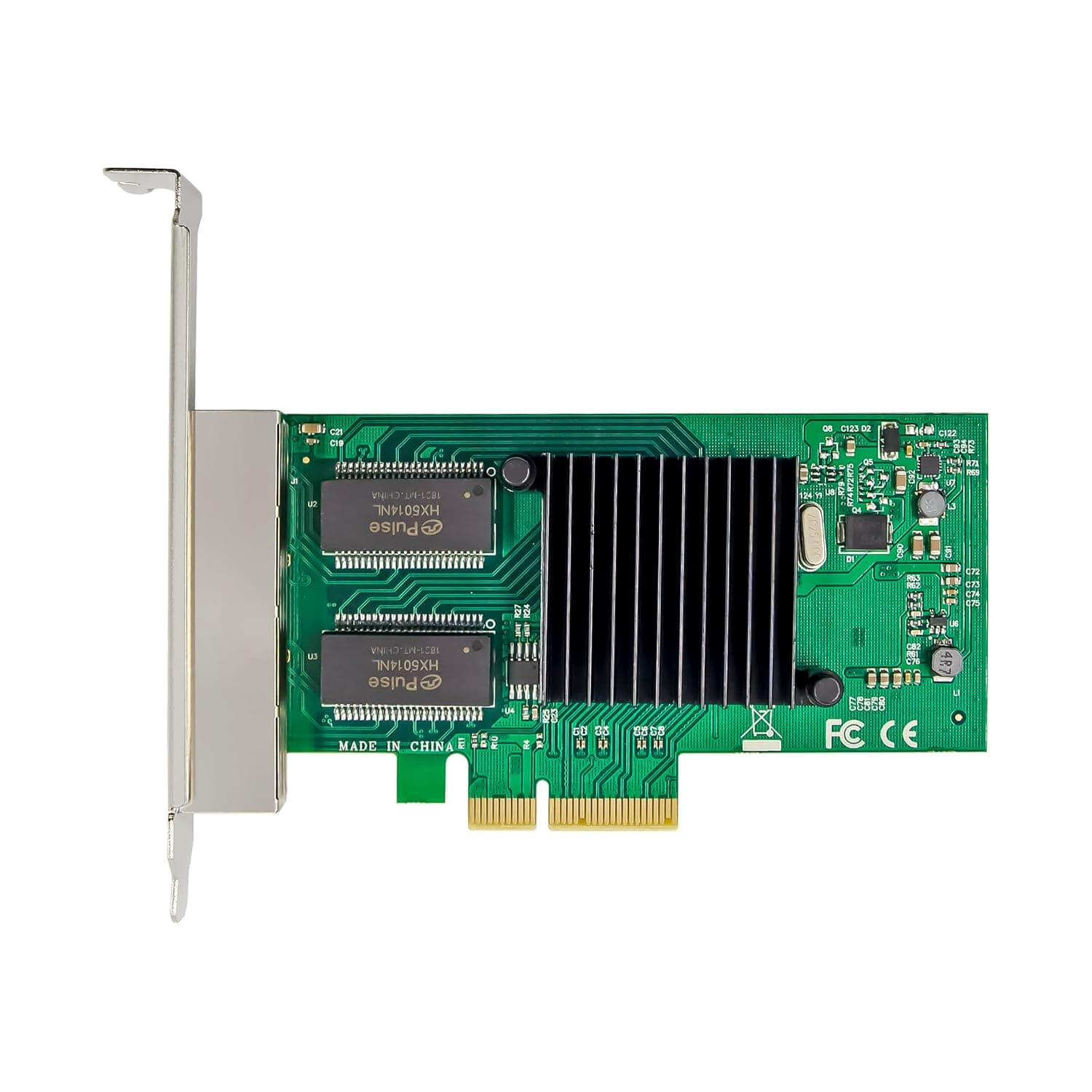 RJ45 Quad Port, Intel NHI350AM4, 1 GbE, PCIE x4/x8/x16 INTEL I350AM T4 COMPATIBLE view 4