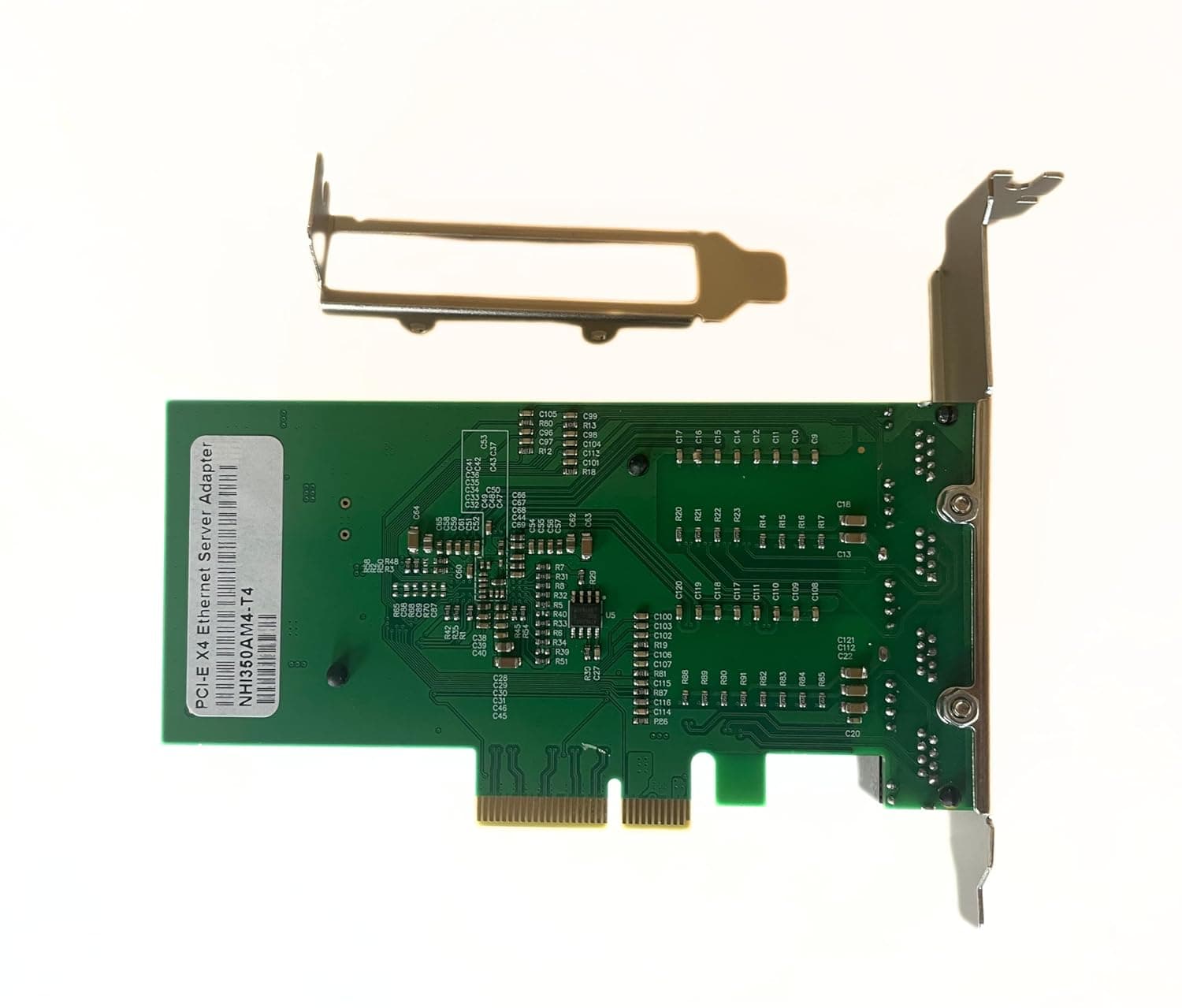 RJ45 Quad Port, Intel NHI350AM4, 1 GbE, PCIE x4/x8/x16 INTEL I350AM T4 COMPATIBLE view 5