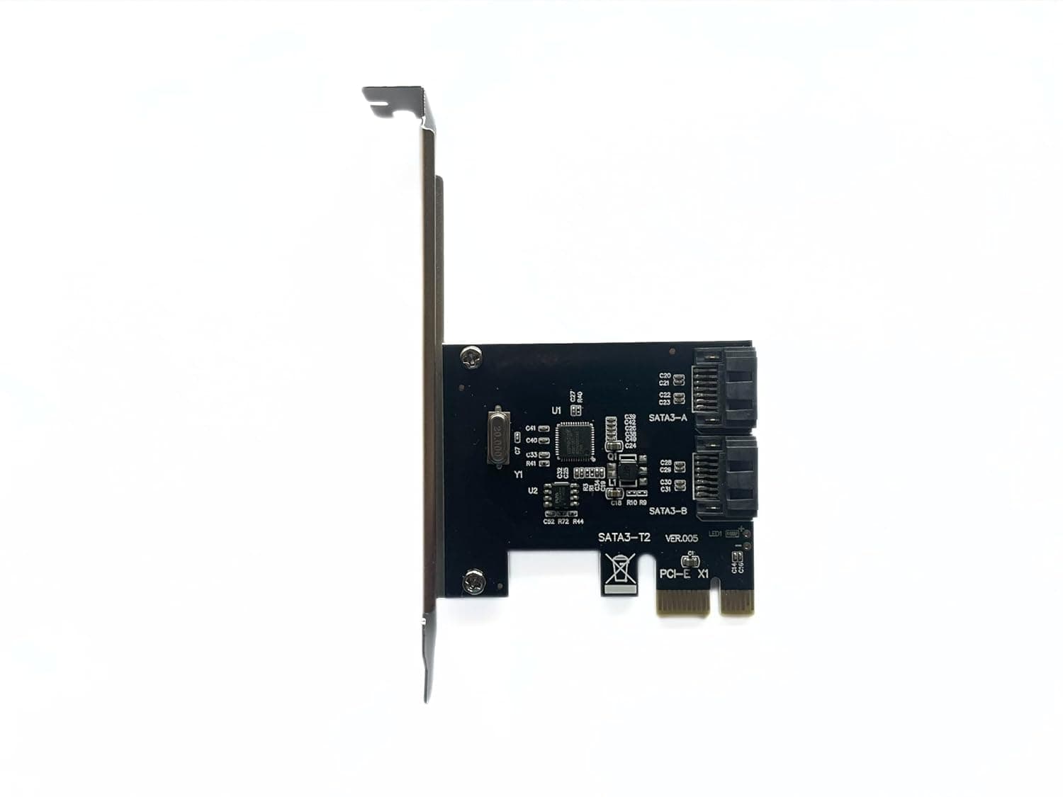 PCIe SATA Card, PCI Express to SATA Expansion Card, 6Gbps 2-Port view 4