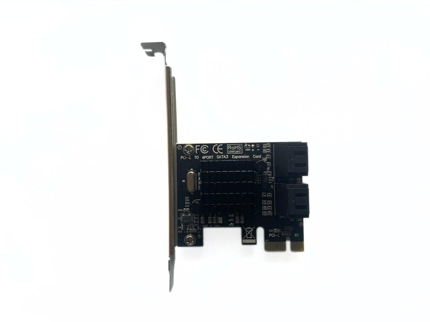 PCIe SATA Card, PCI Express to SATA Expansion Card, 6Gbps 4-Port view 5