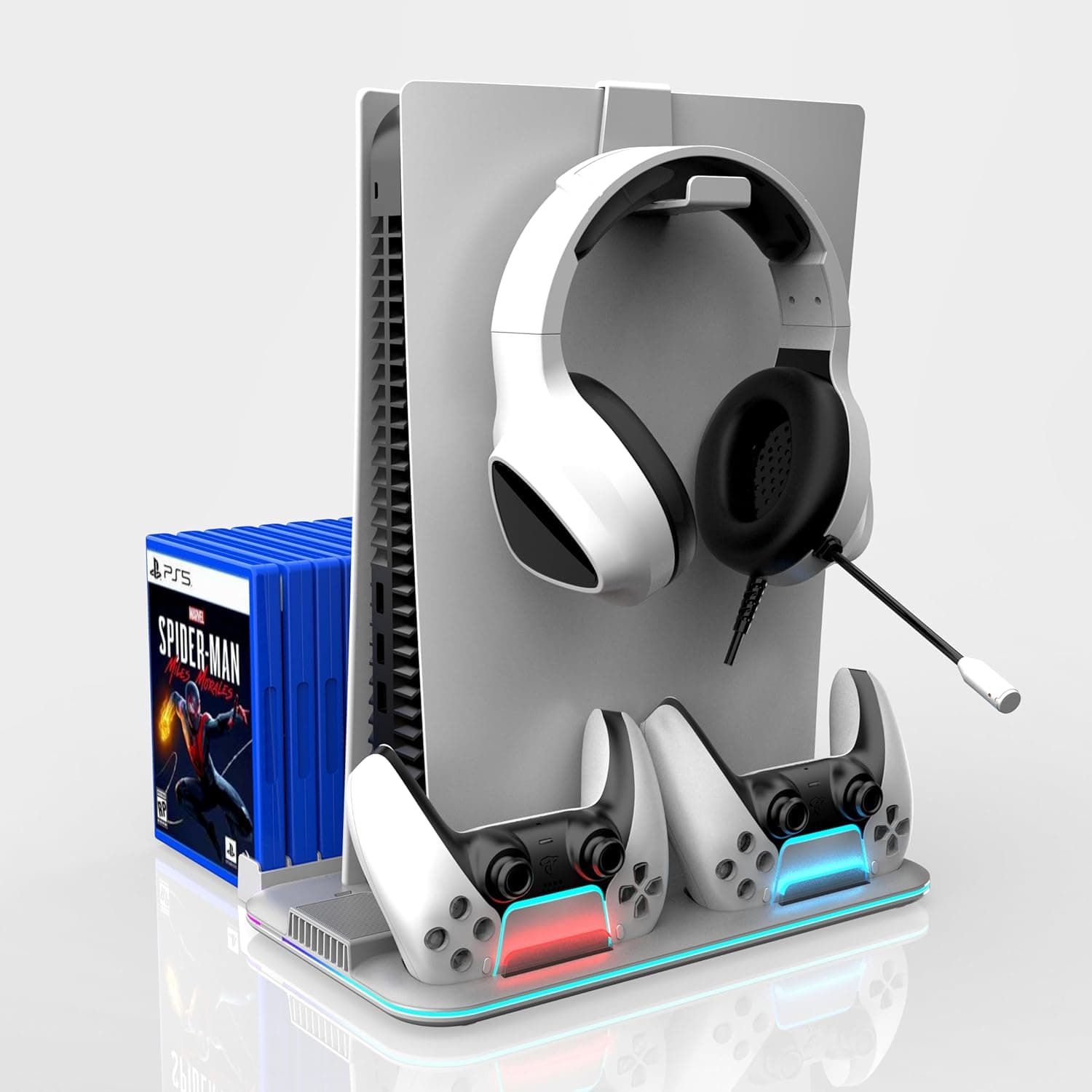 PS5 RGB Dual Cooling Dock & Charging Station view 2