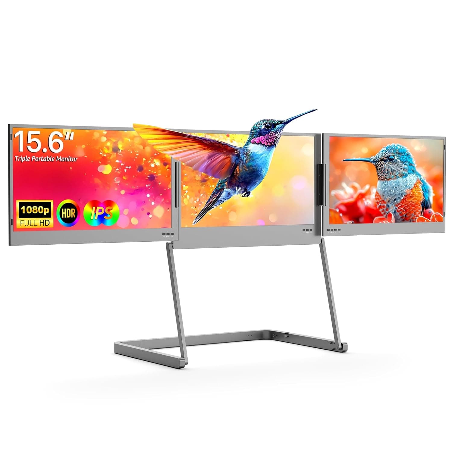 QuadView 15.6" UltraView Pro Quad Monitor Laptop Screen Extender view 3