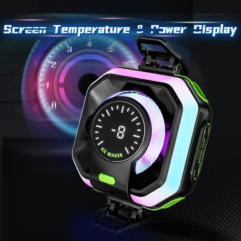 RGB Magnetic Mobile Gaming Cooler (MIL JS86) view 3
