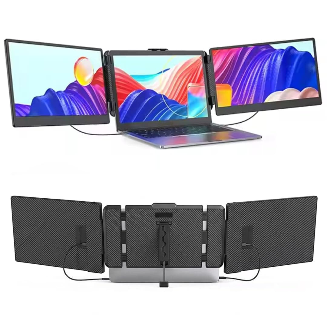 TriView 14" DualLink Portable Monitor Laptop Screen Extender view 3