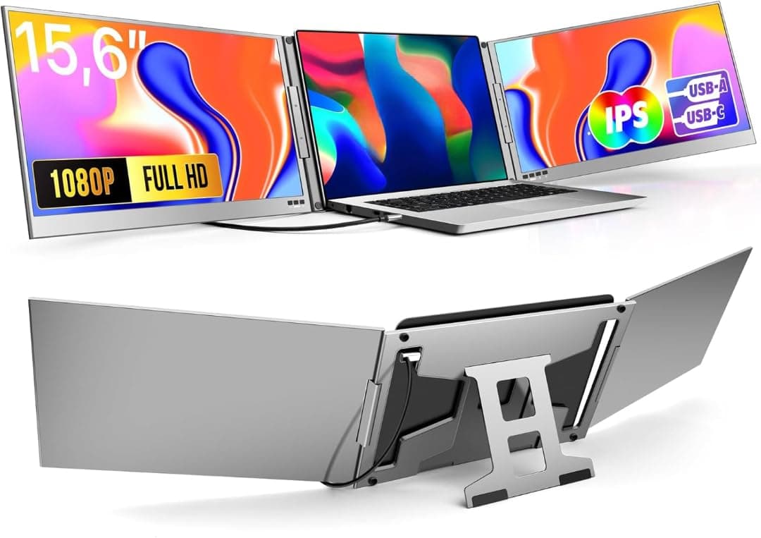 TriView 15.6" OneConnect Portable Monitor Laptop Screen Extender view 3